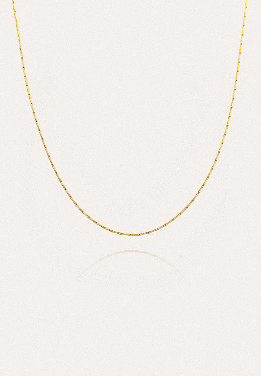 Solid Gold Hayseed Chain - Adriana Chede Jewellery